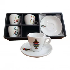 Mercato Coffee Briscola Espresso Cups Set (4)