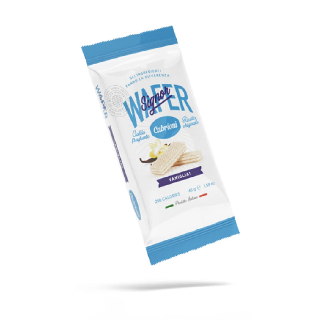 Sweets Cabrioni Vaniglia Wafer 5pk 3 Sweets Cabrioni Vaniglia Wafer 5pk