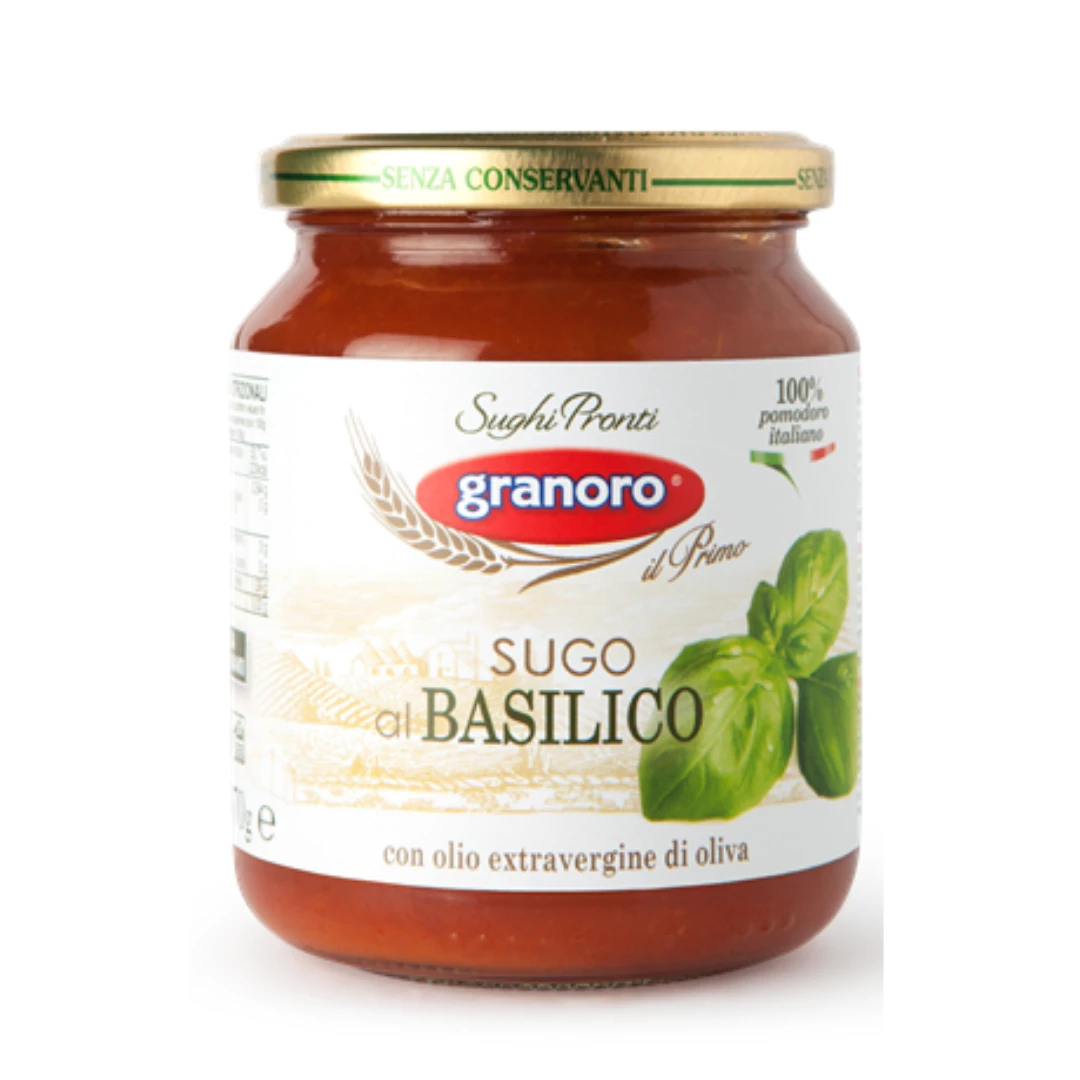 Granoro Basil & Tomato Sauce 3 Granoro Basil & Tomato Sauce